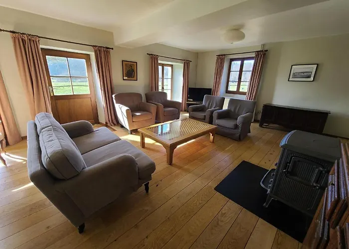 Ferienhaus Lovely In Orval With Garden *